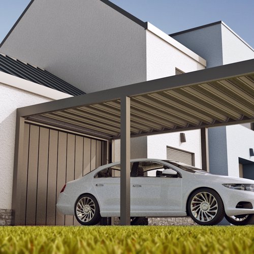 Inspirace CARPORT ARTOSI – hliníkový přístřešek pro auta
